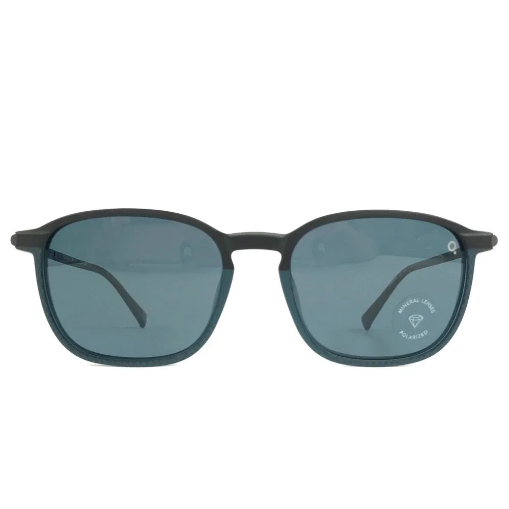 Etnia Barcelona Sunglasses CACTUS PTBK Petrol Black Frames Blue Polarized Lenses